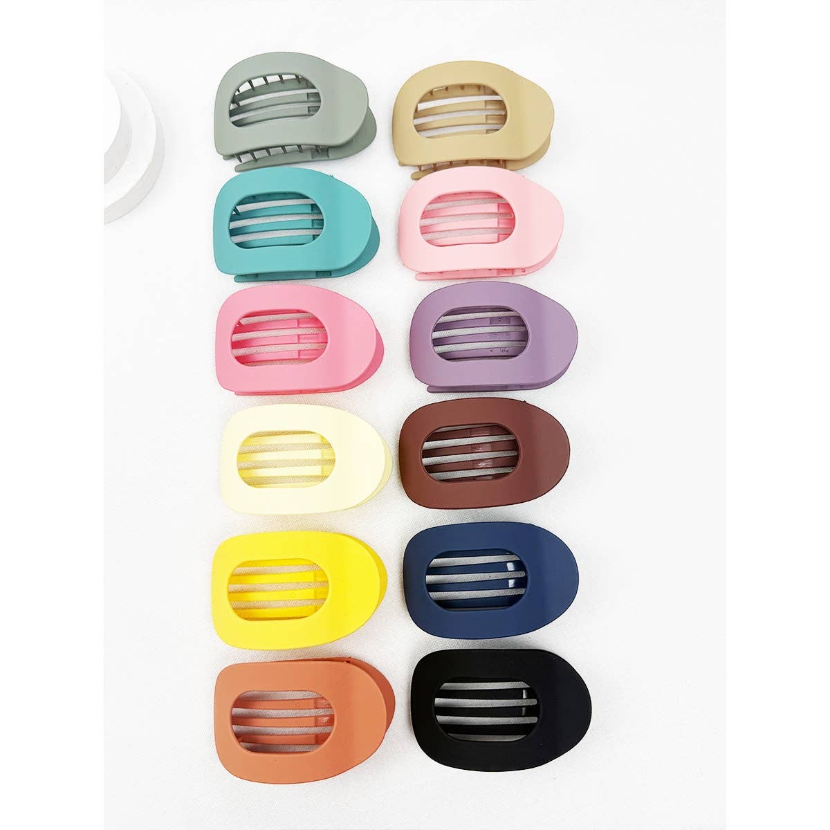 Love And Repeat Oval Flat Hair Claw Clip LRCL2850 - view 4