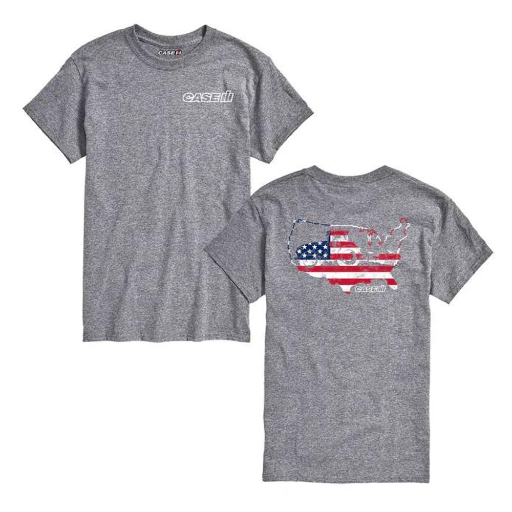 Country Casuals Magnum Usa Map Case It Mens Short Sleeve T-shirt - Mens