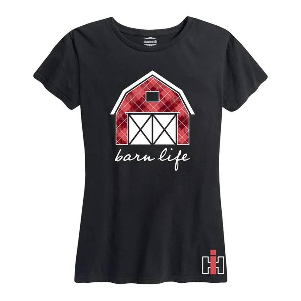 Country Casuals Red Plaid Barn Life Short Sleeve Tee - Mens