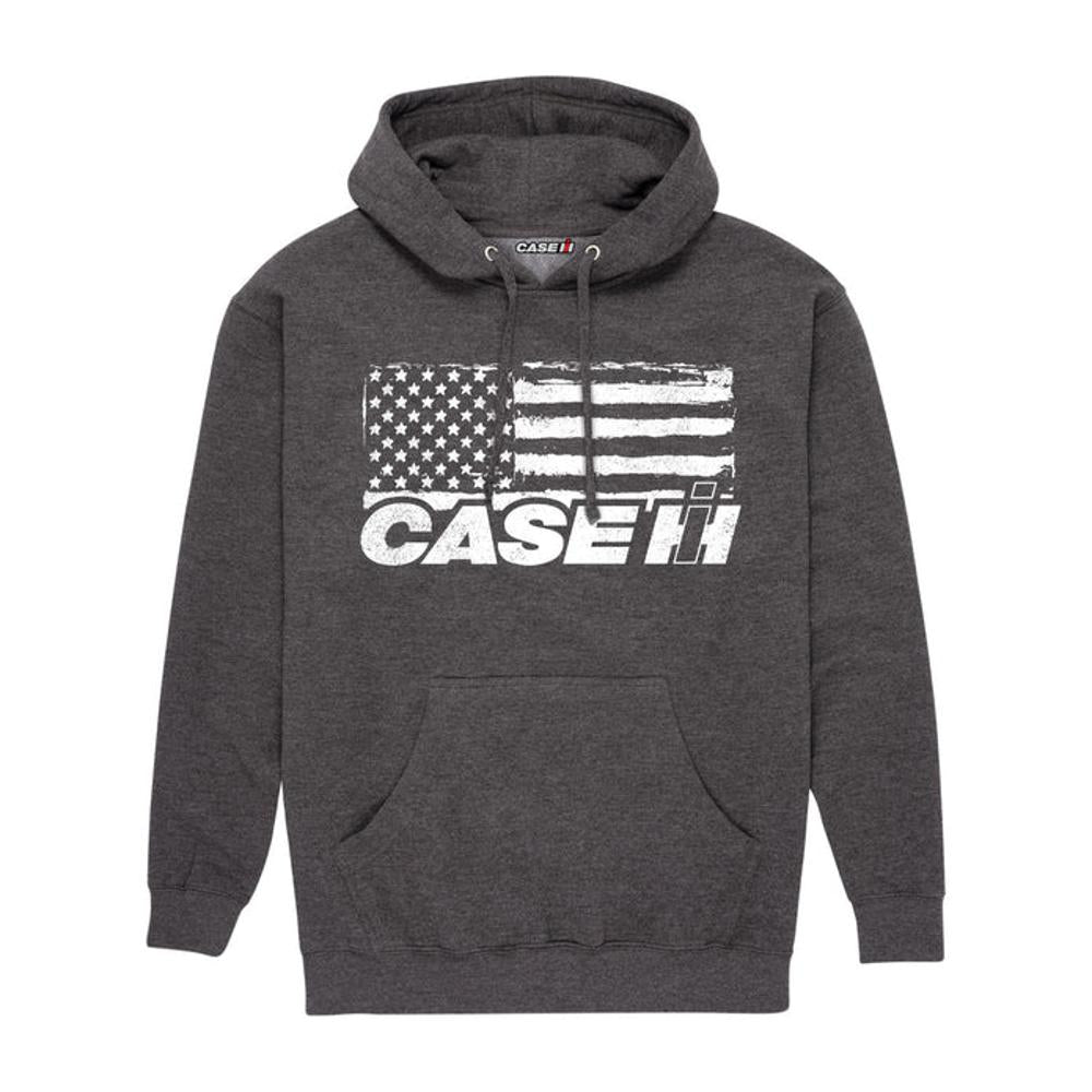 Country Casuals Case IH Flag Mens Pullover Hood - Mens