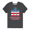 Country Casuals IH Logo Americana Boys Short Sleeve Tee - Kids