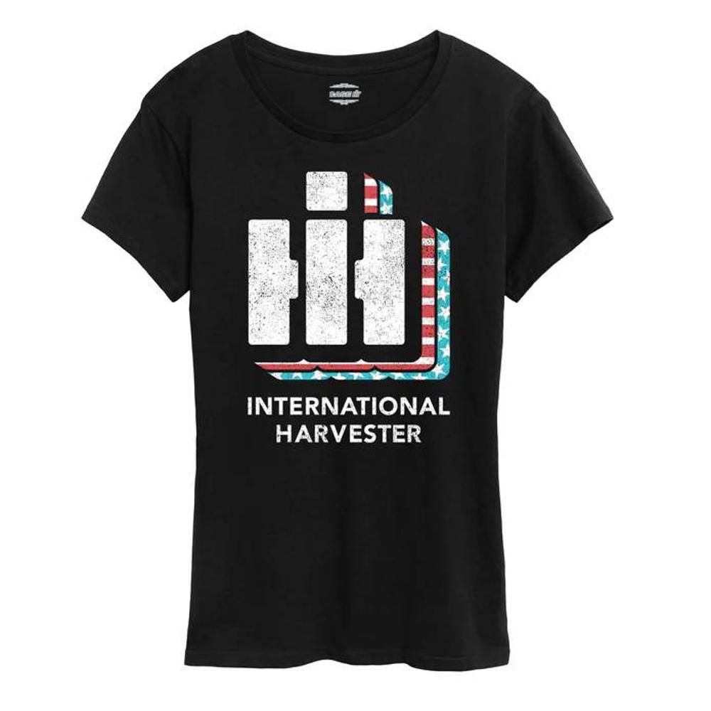 Country Casuals IH Retro American Womens Short Sleeve Tee - Womens
