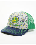 John Deere Aop Cap Tm Embro Jd Headwear-J52F-02WY-JDR-AQN