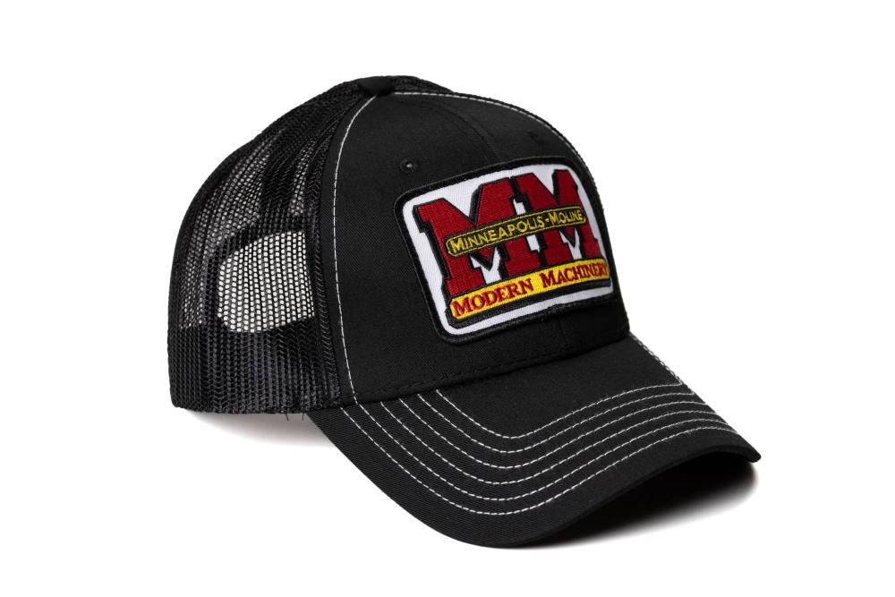 Jd Productions Inc Minneapolis Moline Hat, Black Mesh