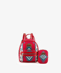 Montana West Wrangler Kintted Mini Backpack With Coin Pouch-WG174-8600RD
