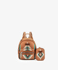 Montana West Wrangler Kintted Mini Backpack With Coin Pouch-WG174-8601BR