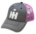 540 Brands Ih Ladies 3D Logo Gray&Pink Mesh Back Cap