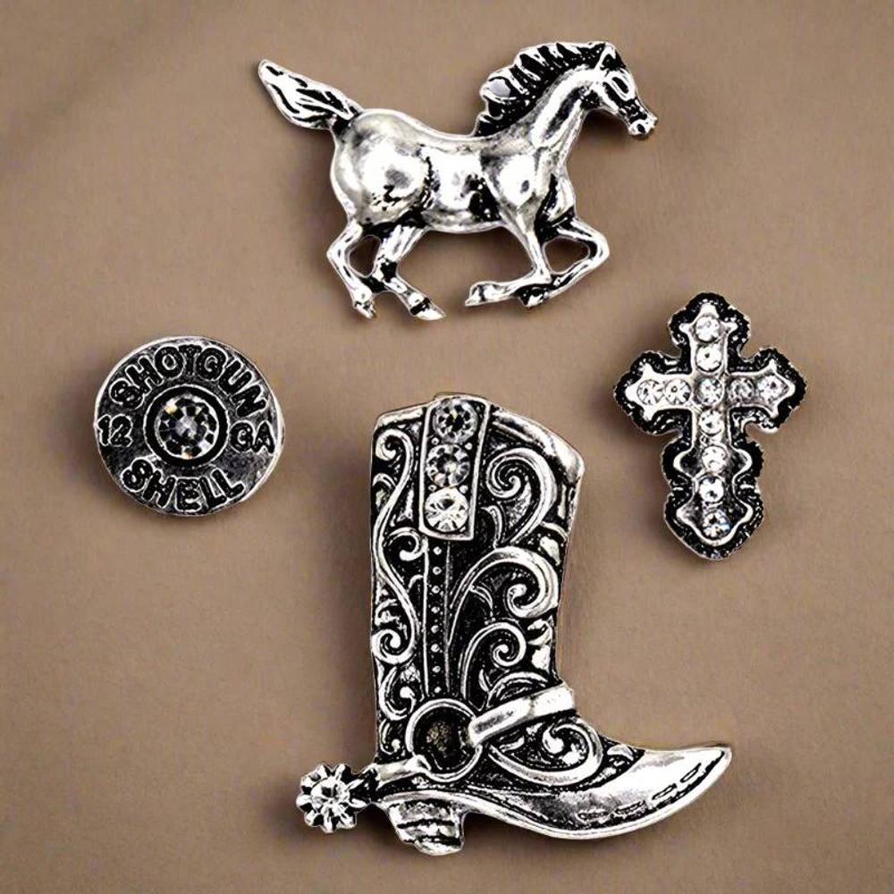 Western Express Tack Cowboy Pin Asst-T-252SB