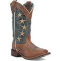 Laredo Womens Early Star Brown Square Toe Boots Western-5897