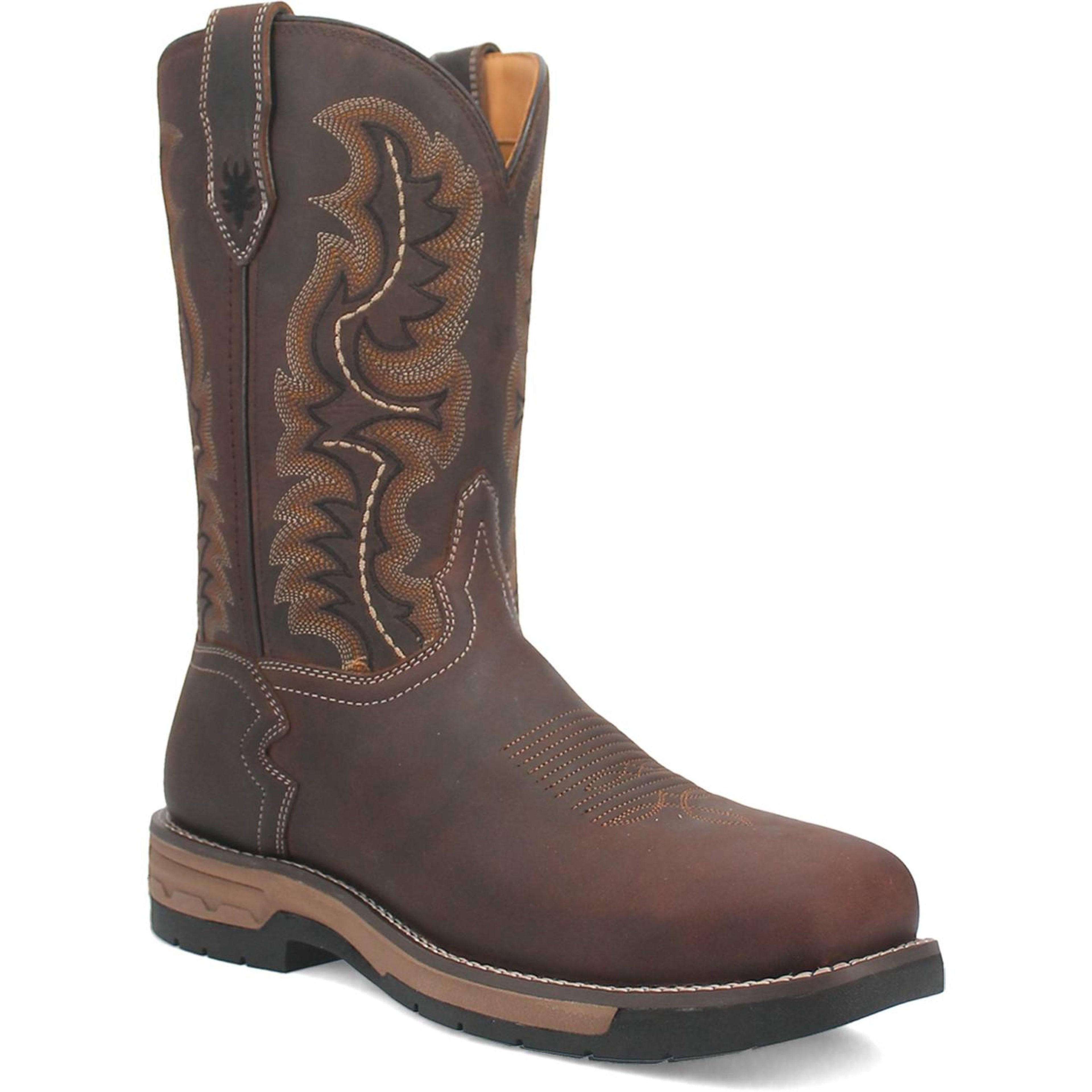Laredo Mens Steel Toe Western Wellington Work Boot-6921