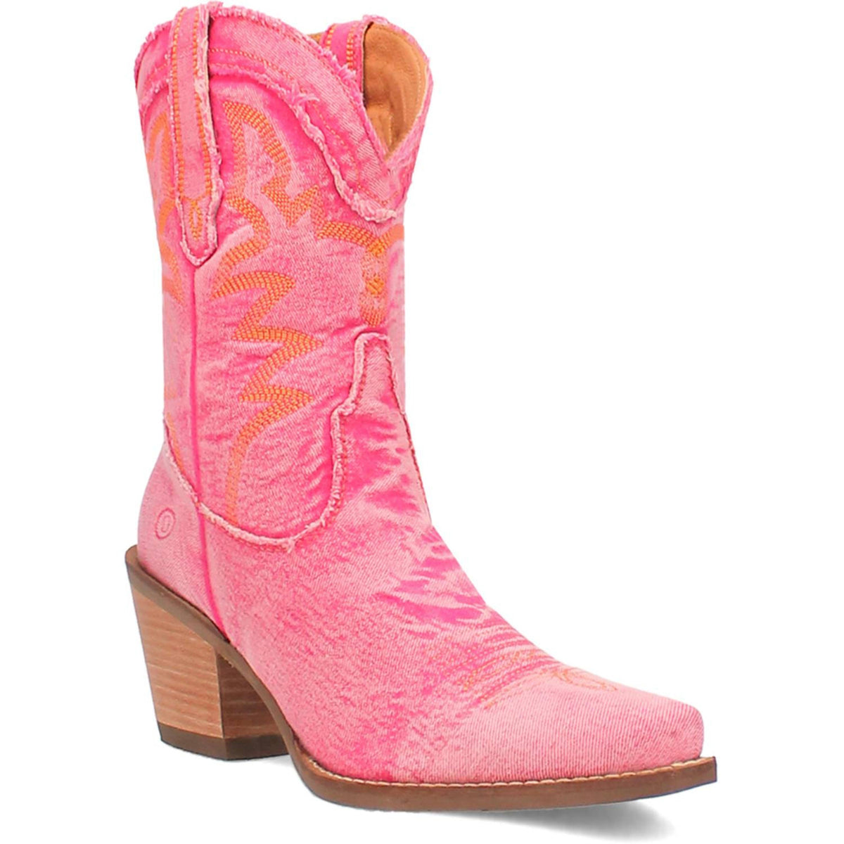 Dingo Womens YAll Need Dolly Denim Boot Pink Western-DI950-PK