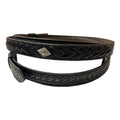 Western Express Hatband Dark Brown Lace-OC-384