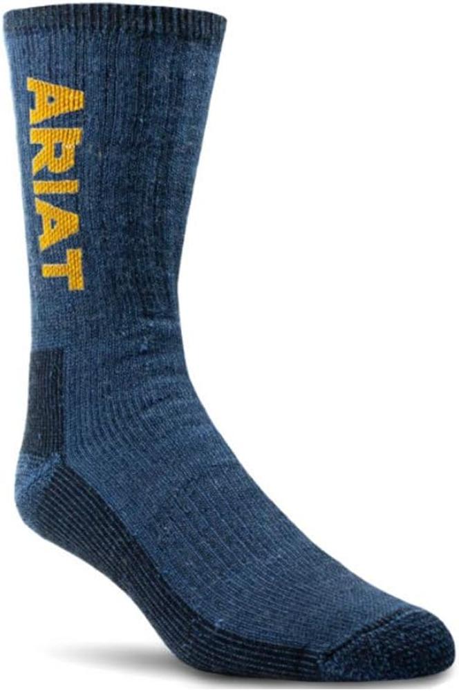 Ariat Socks - Nester 2Pack Ultimate Wool Denim-AR2295-401