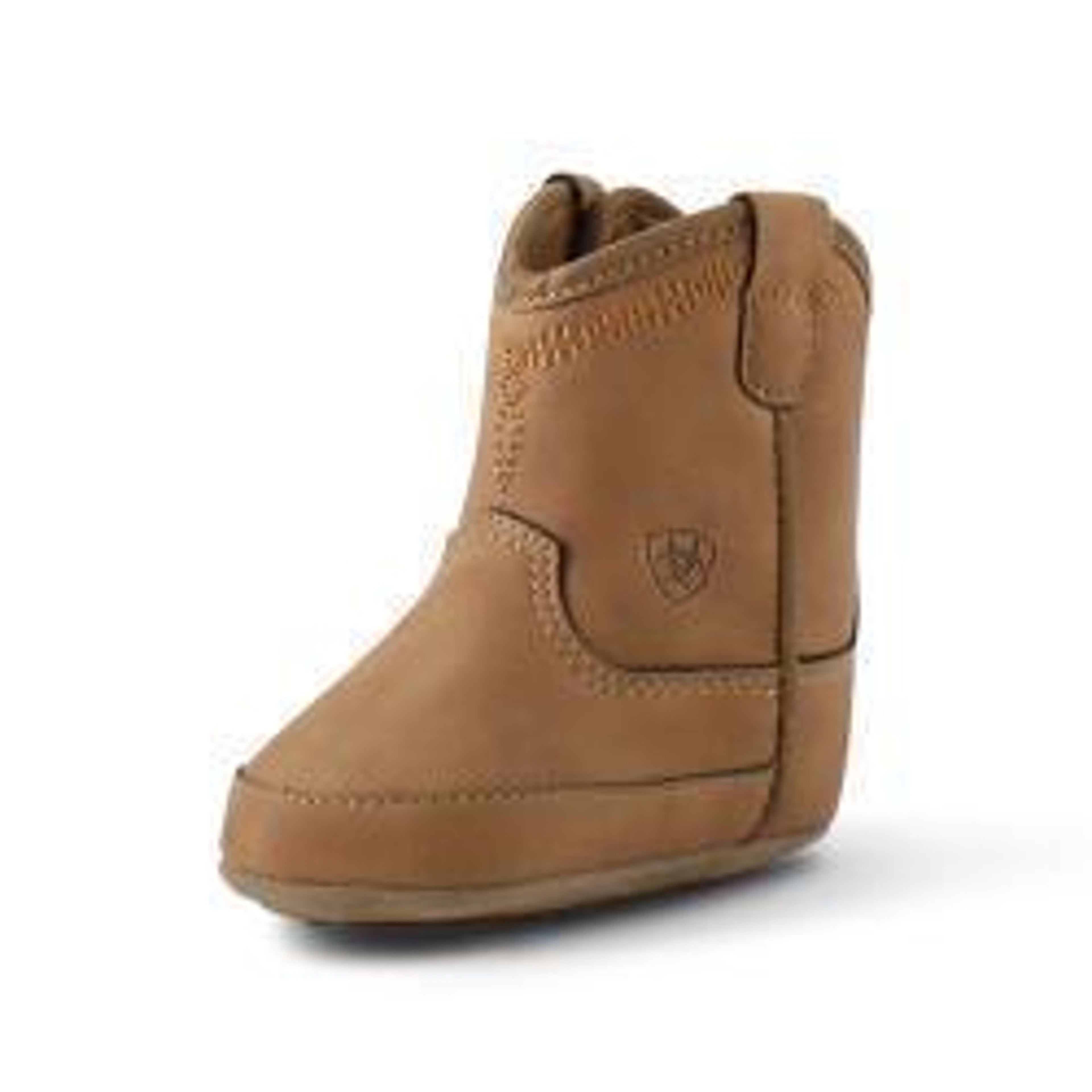 M and F Western Ariat Heritage Roper Style Lil Stompers Infant Boots L