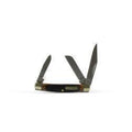 M and F Western Ariat Stockman Folding Knife Brown - Mens
