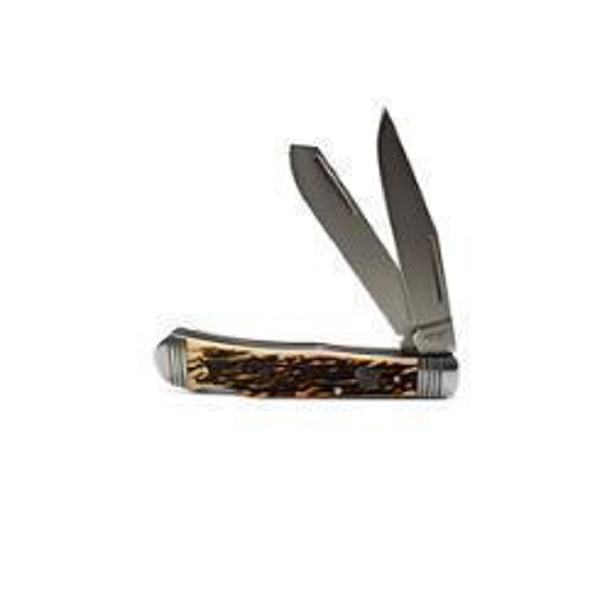 M and F Western Ariat Muskrat Folding Knife Tan - Mens