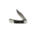 M and F Western Ariat Folding Knife Smooth Blade Black - Mens