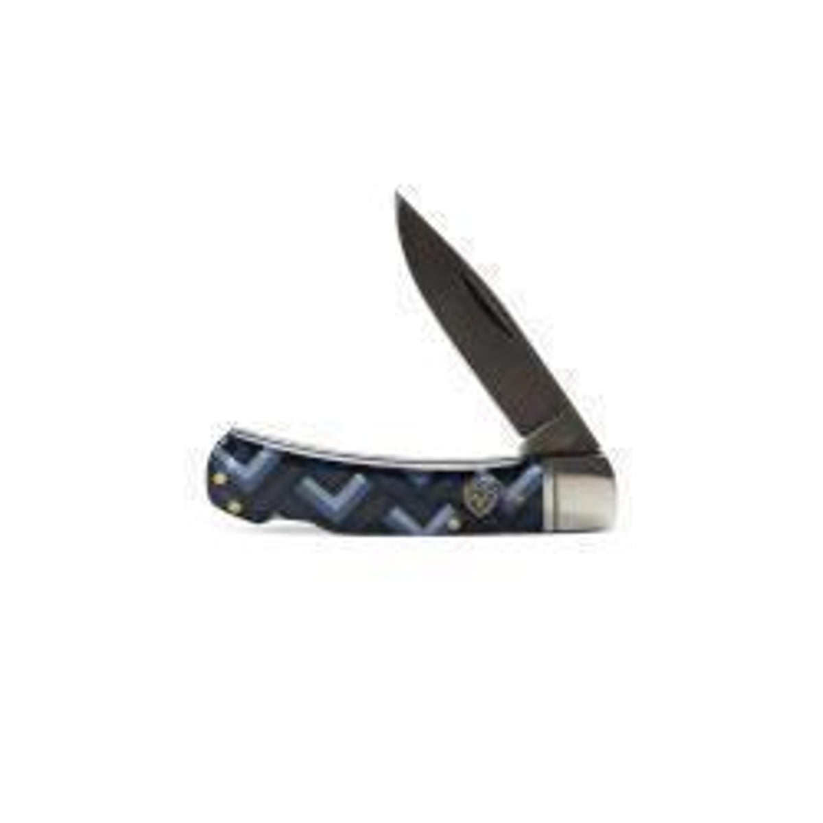M and F Western Ariat Knife Smooth Blade Multicolor Color - Mens
