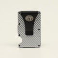 M&F Western 3D Mens Smart Wallet Woven Pattern Grey