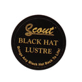 M and F Western Scout Black Hat Lustre