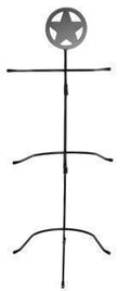 M and F Western Star Metal 3tier Hat Rack | Star Metal 3tier Hat Rack