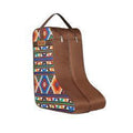 M and F Western Twister Boot Bag Southwestern Nylon Multicolor - Mens