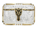 M&F Western Crumrine Longhorn Buckle