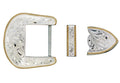 M&F Western Crumrine 3Pc Classic Buckle Set
