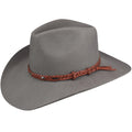 Bailey Shanks Gray Wool Felt Western Cowboy Hat-W23EDB-GR034