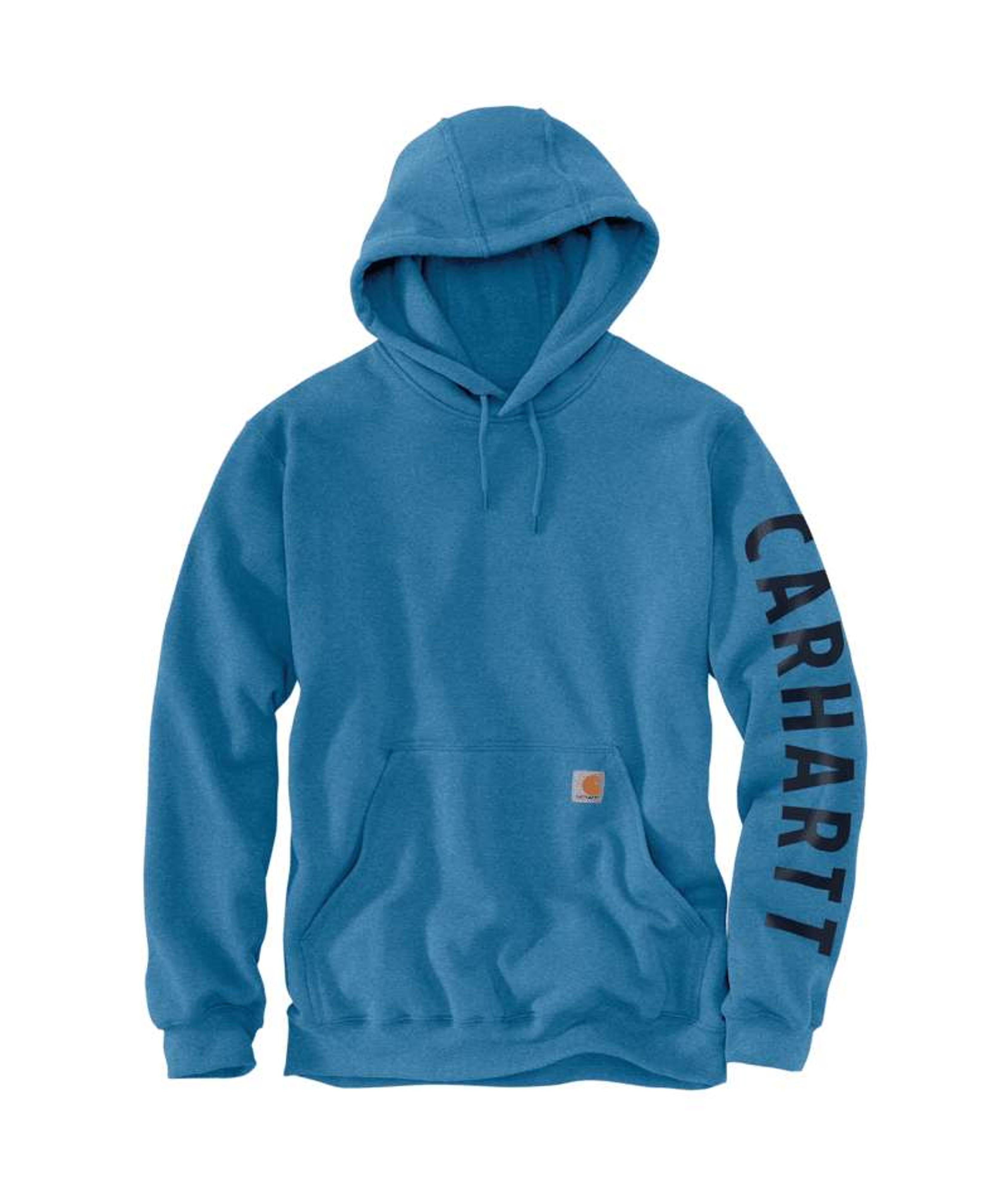 Carhartt Mens Rain Defender Loose Fit Midweight Logo Graphic Sweatshir-107030-HO7