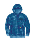 Carhartt Mens Loose Fit Midweight Watercolor Camo Graphic Sweatshirt B-107206-HP8