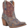 Dingo Womens Liberty Blue Stars Western Cowgirl Boot-DI769
