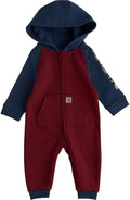Carhartt Kids Long-sleeve Zip Front Hooded Coverall-CM8778-R124-I