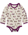 Carhartt Kids Long-Sleeve Farm Bodysuit-CA7164-CA35-I