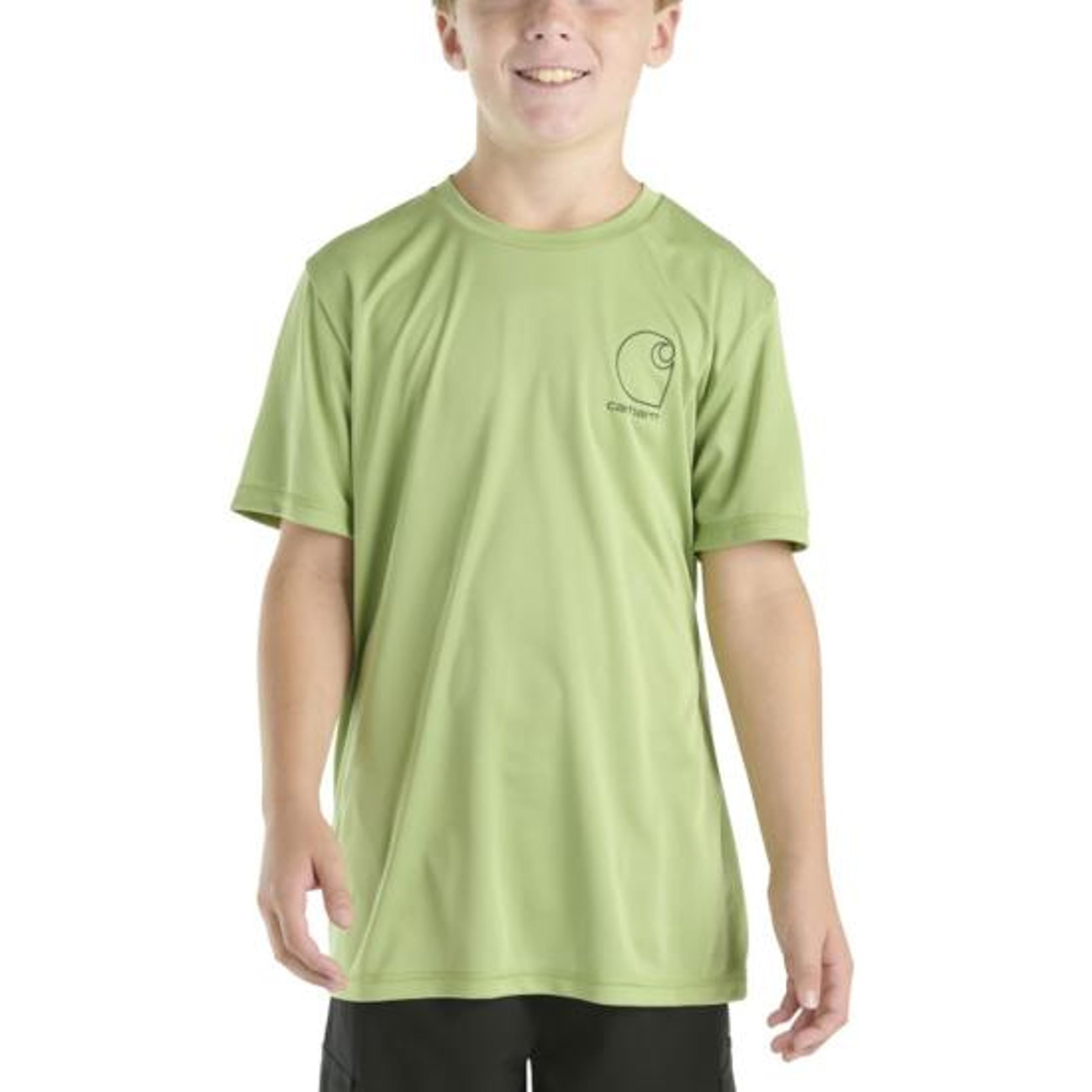 Carhartt Kids Short-sleeve Force Sun Defender T-shirt J7-J-CA6696-GJ7-J