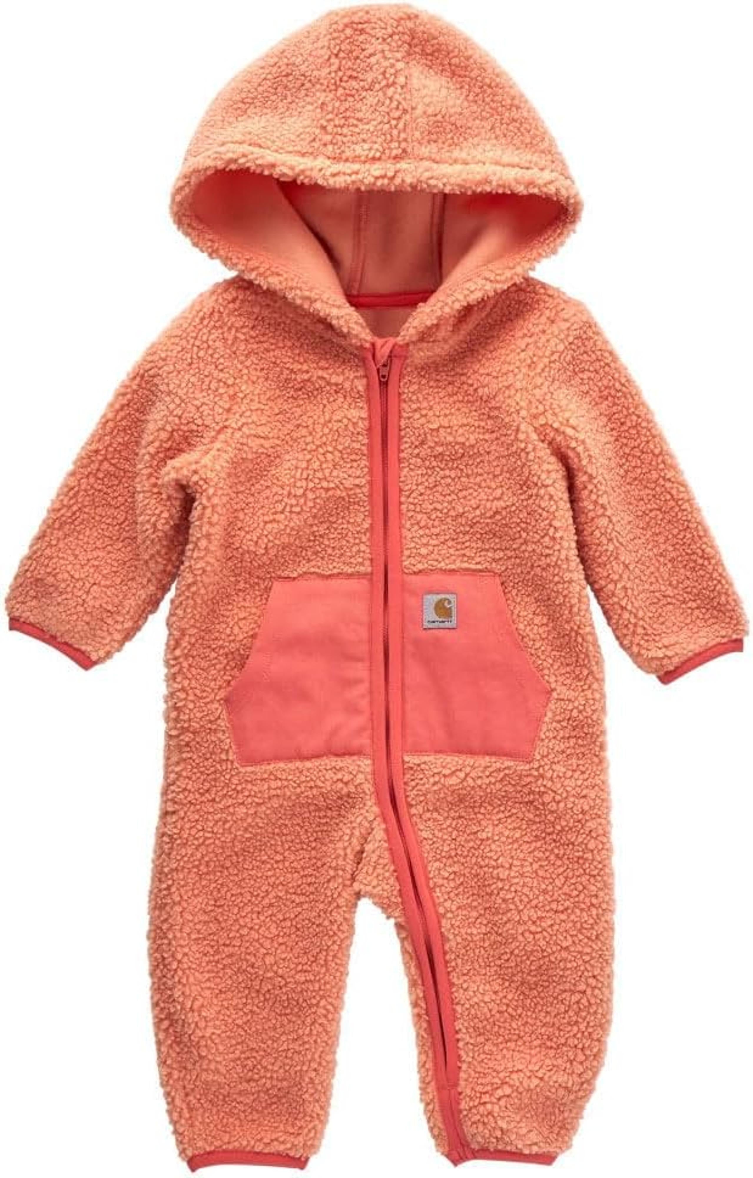 Carhartt Kids Long-sleeve Zip-front Sherpa Coverall C9-I-CM5414-RC9-I