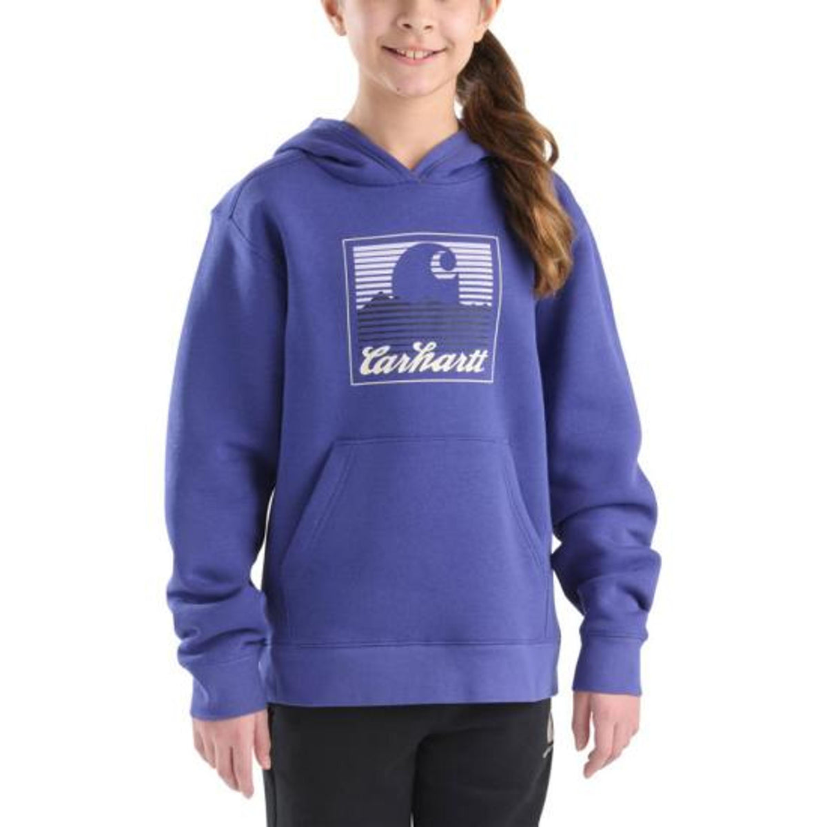 Carhartt Kids Long-sleeve Graphic Sweatshirt O2-Y-CA7130-HO2-Y