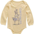 Carhartt Kids Long-sleeve Animal Stack Bodysuit-CA7161-Y152-I