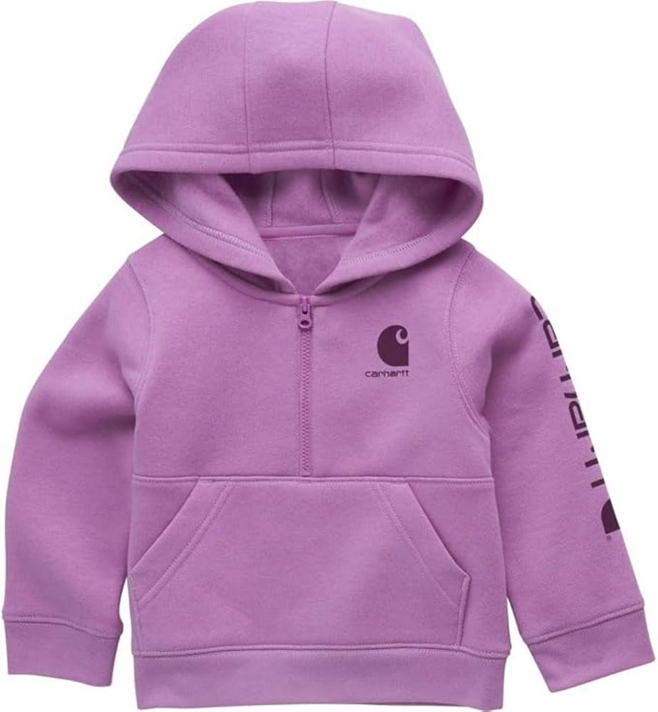 Carhartt Kids Long-Sleeve Half-Zip Sweashirt-CA7150-P401-T