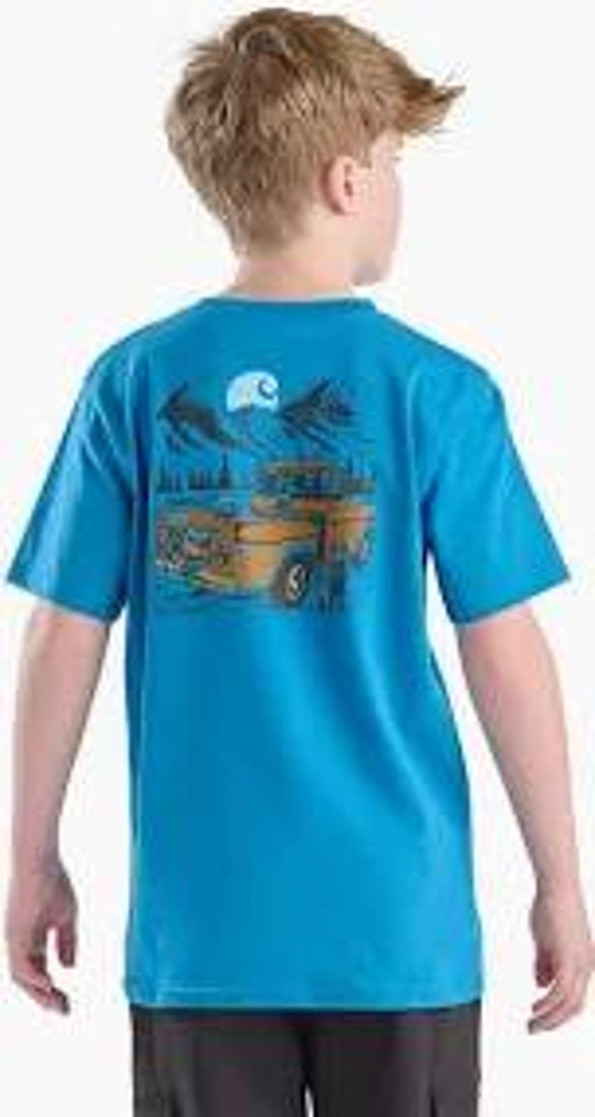 Carhartt Kids Short-sleeve Truck Pocket T-shirt-CA6738-HO6-Y
