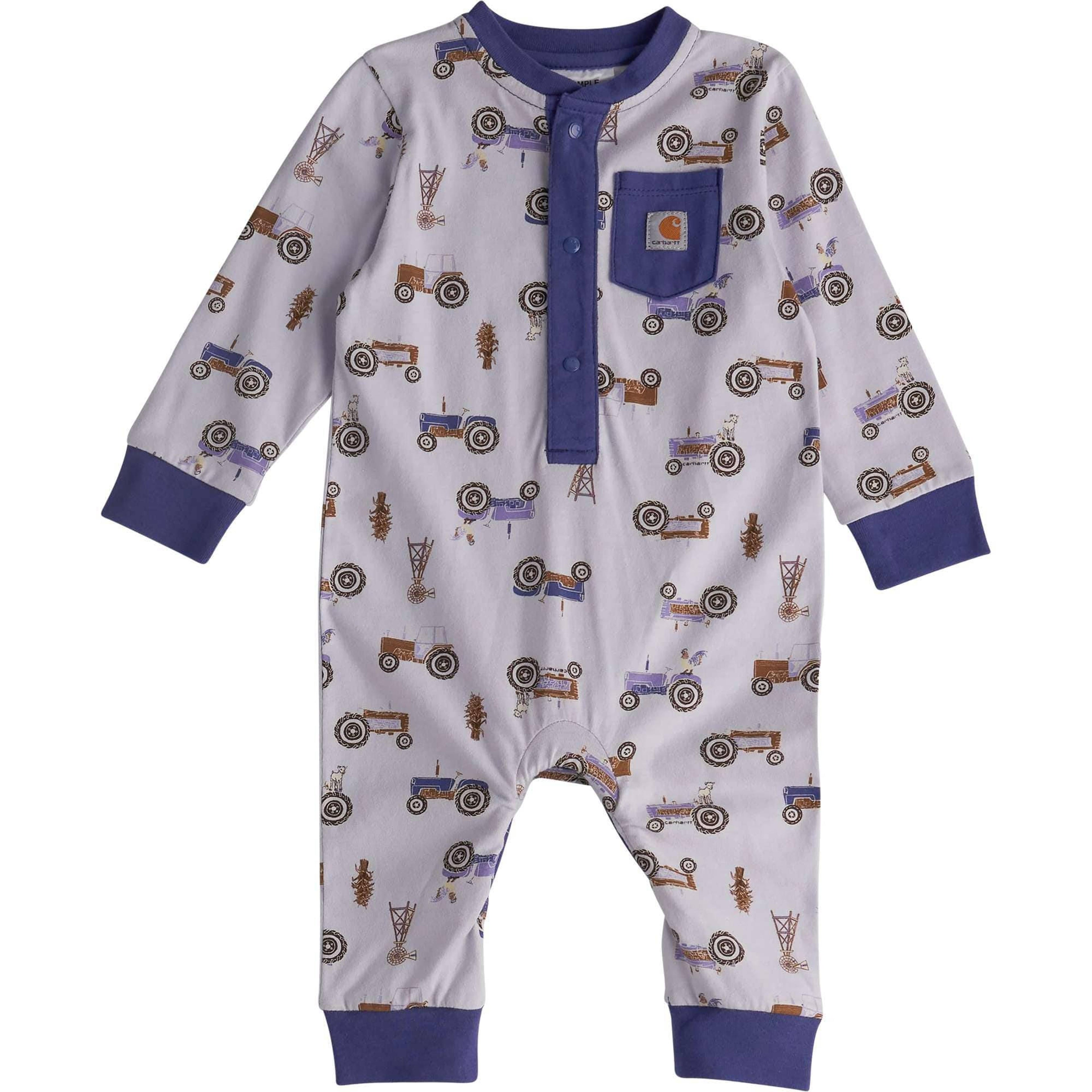 Carhartt Kids Long-sleeve Henley Coverall-CM9765-V87-I