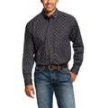 Ariat Mens Fanton Print Str Classic Long Sleeve-10030574