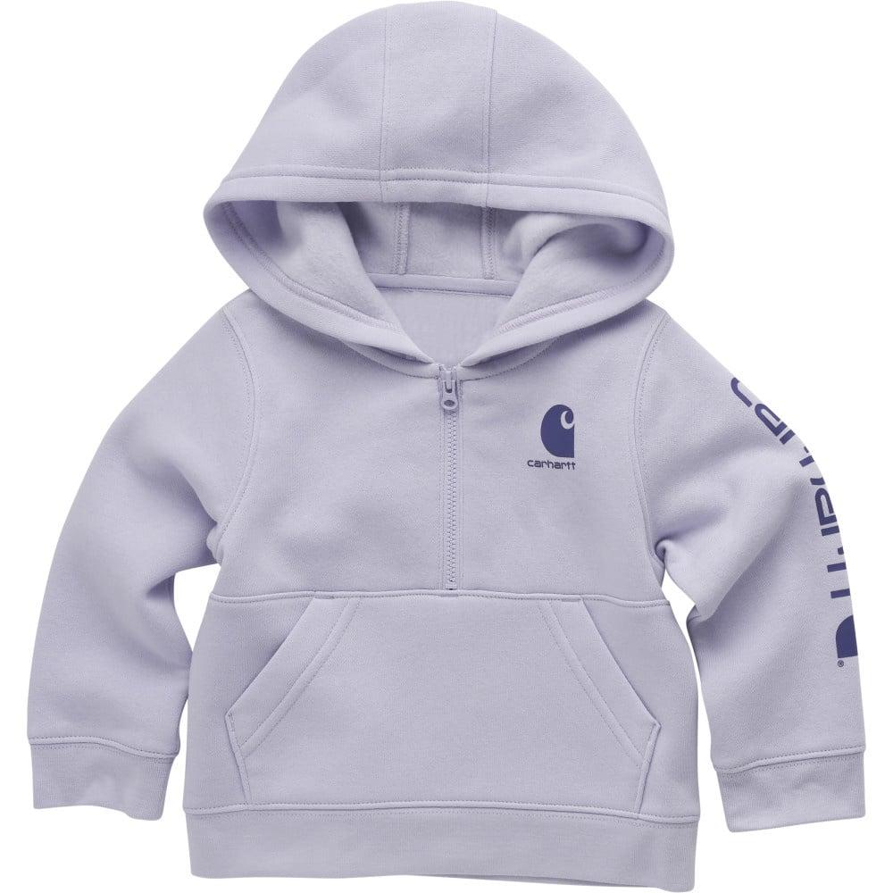 Carhartt Kids Long-Sleeve Half-Zip Sweatshirt-CA7150-V87-T