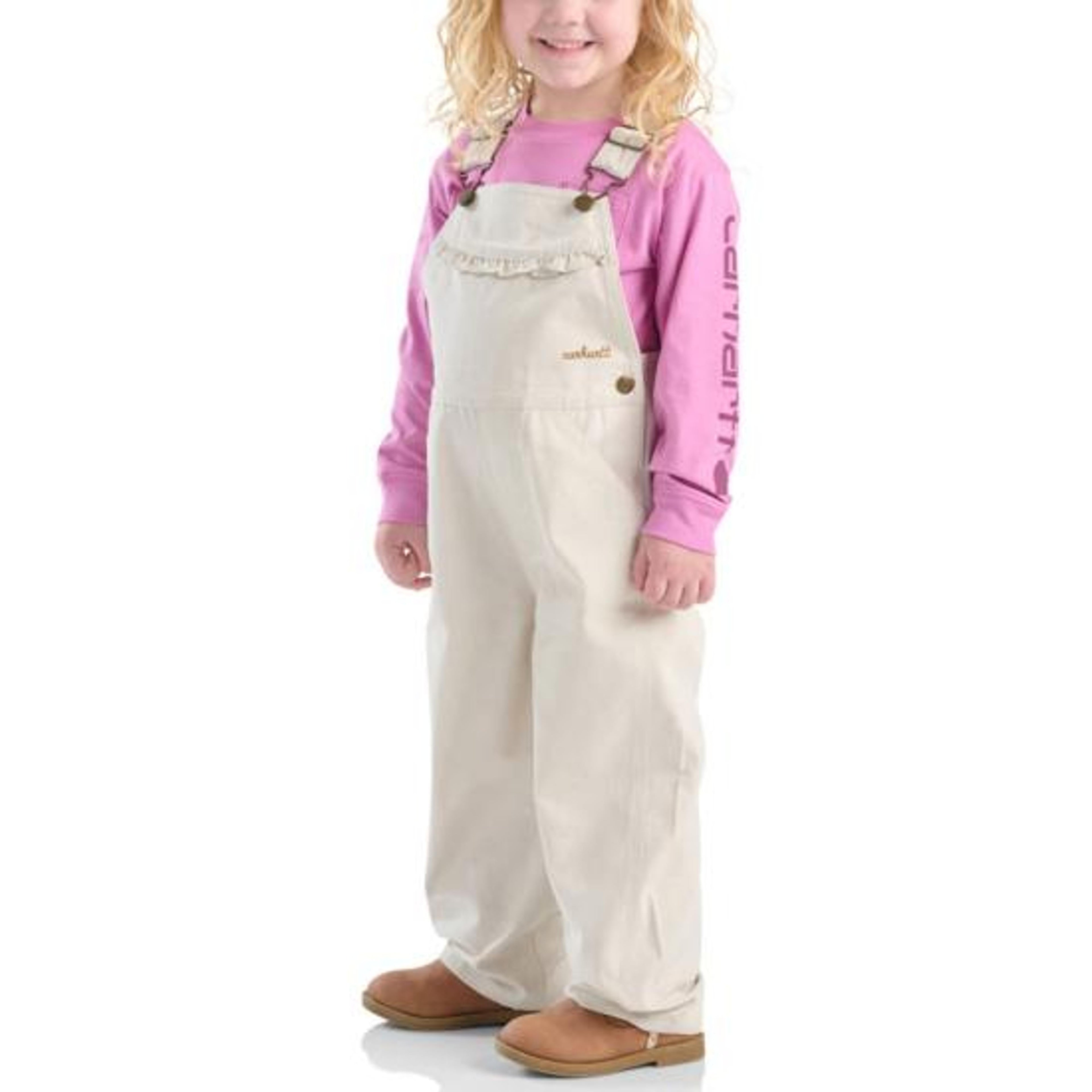 Carhartt Kids Canvas Ruffle Front Overall 35-I-CM9757-CA35-I