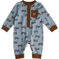 Carhartt Kids Long Sleeve Tractor Print Coverall-CM8779-B349-I