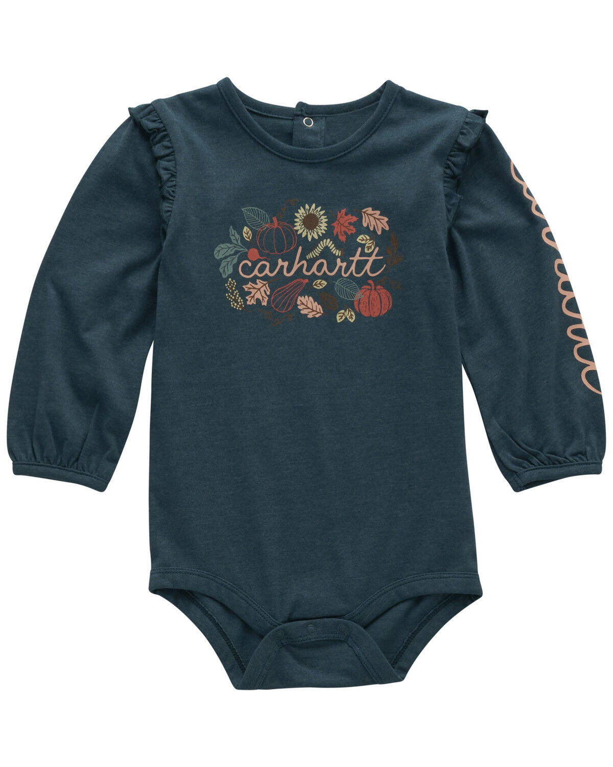 Carhartt Kids Long-sleeve Fall Veggie Bodysuit-CA7155-GM1H-I