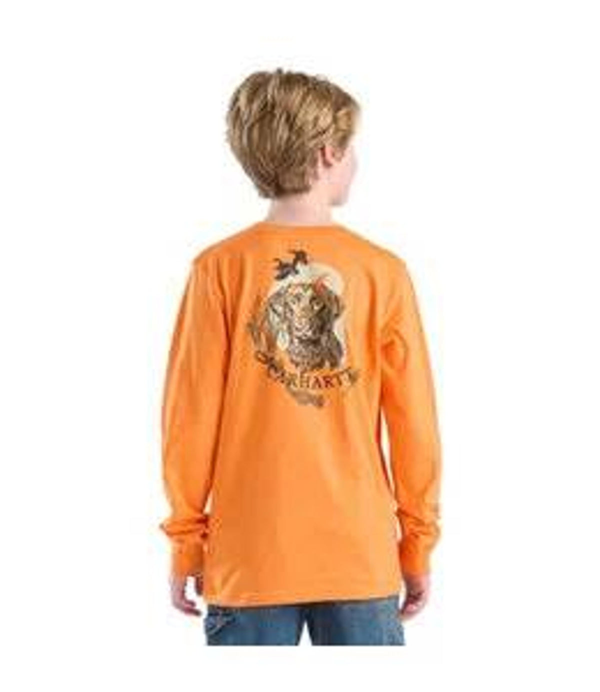 Carhartt Kids Long-sleeve Dog Pocket T-shirt 07-Y-CA6763-E107-Y