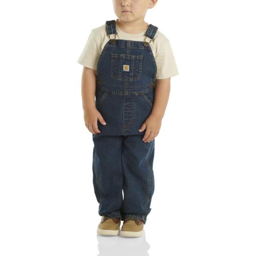 Carhartt Kids Long Sleeve Denim Bib Overall-CM8665-N104-I