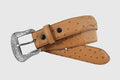 Gem-Dandy Mens Wrangler Tan Ostrich Print Belt-7703511-210