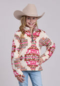 Roper Kids Polar Fleece Jacket - Pink-298-250-6121PI